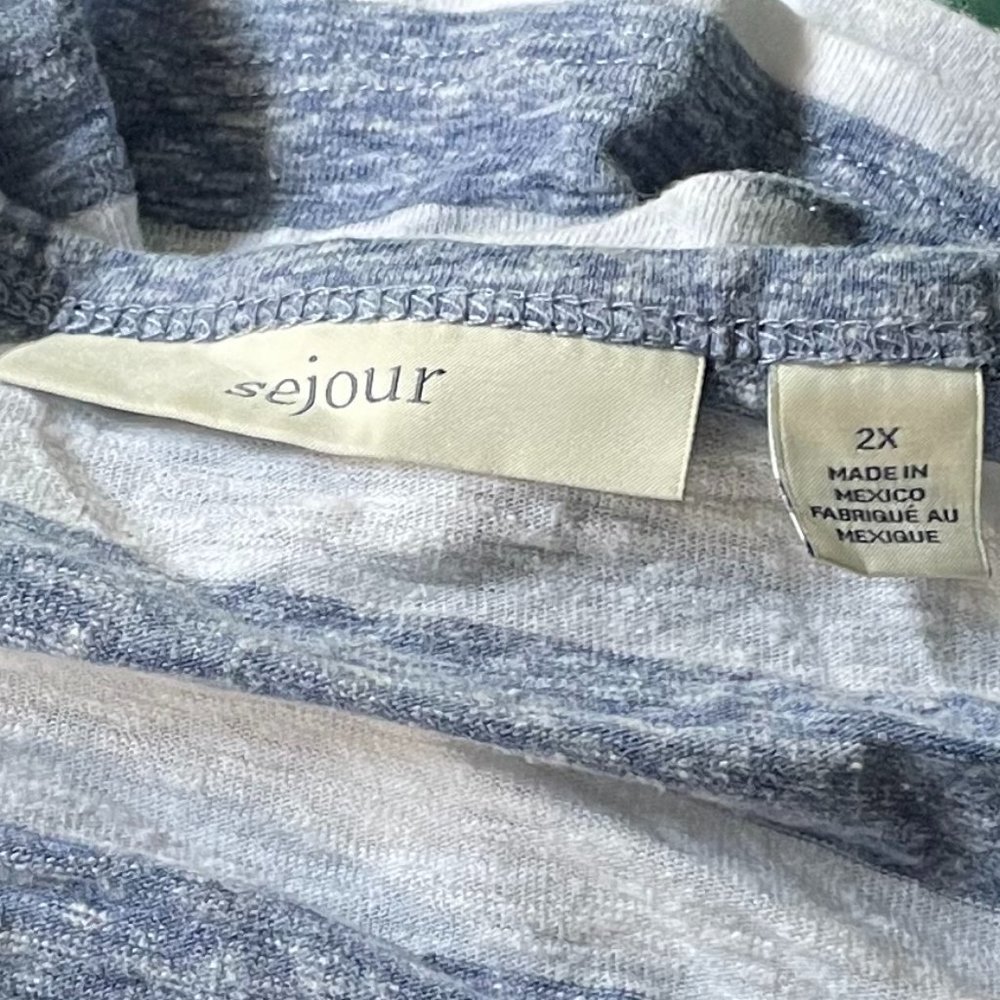 Sejour Womens Short Sleeve size - 2X